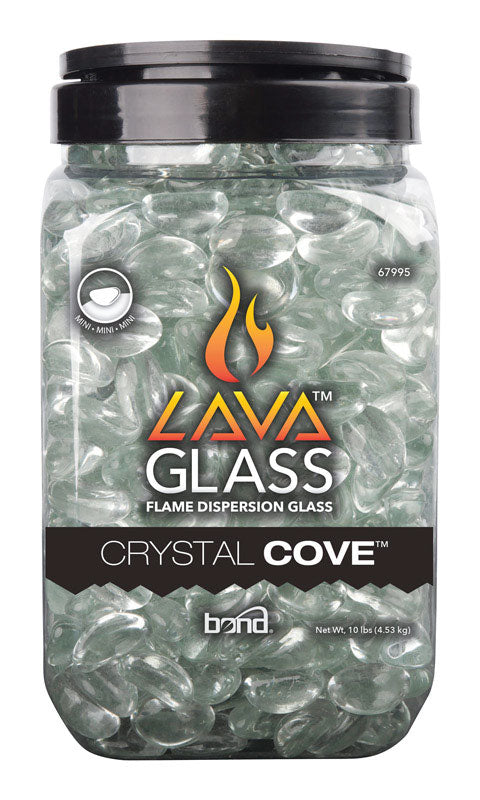 Bond, Bond  Crystal Cove  Clear  Gloss  Glass  Fire Pit Lava Glass