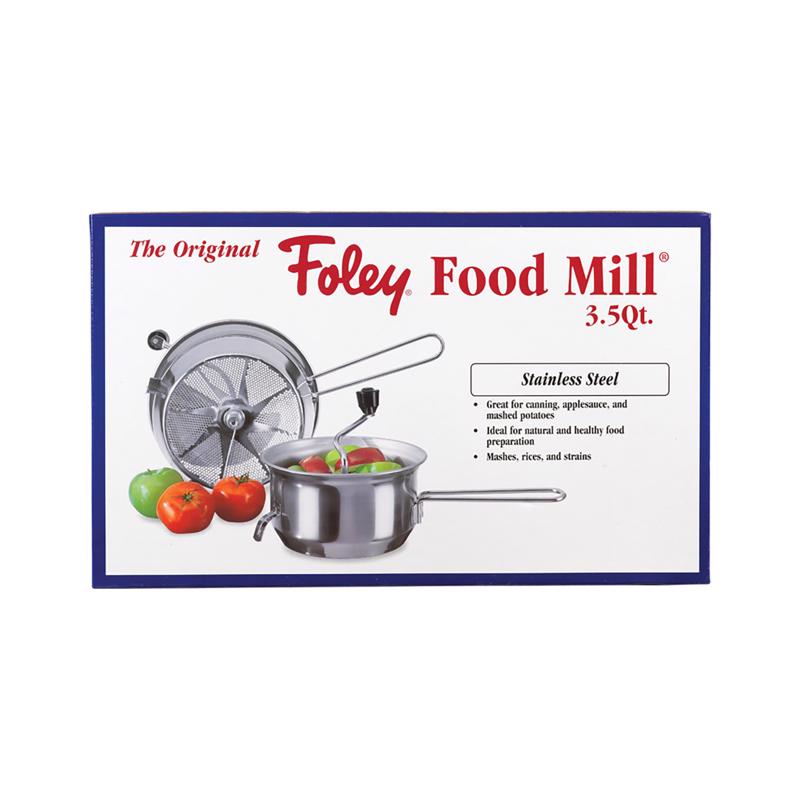 IMUSA USA LLC, Foley 112 oz Silver Stainless Steel Food Mill