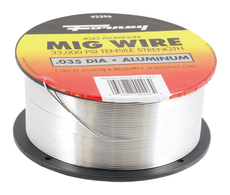 Forney Industries Inc, Forney 0.035 in. Aluminum MIG Welding Wire 33000 psi 1 lb