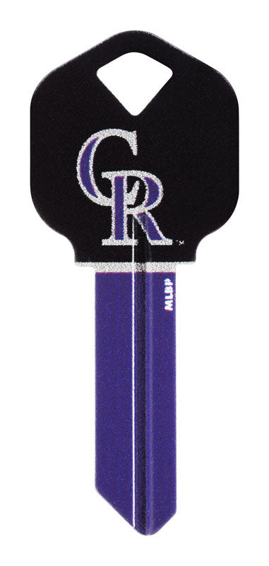 HILLMAN GROUP RSC, Hillman Colorado Rockies House/Office Universal Key Blank Single (Pack of 6).