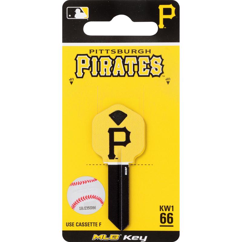 HILLMAN GROUP RSC, Hillman Pittsburgh Pirates House/Office Universal Key Blank Single (Pack of 6).