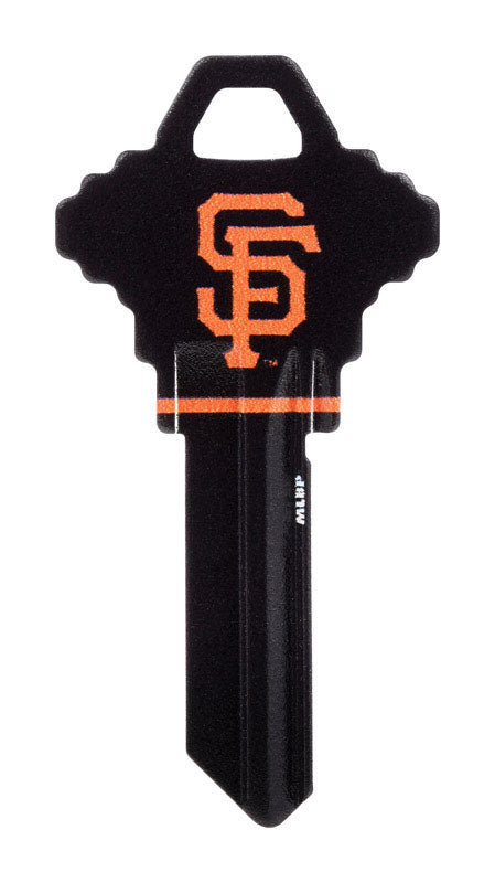 HILLMAN GROUP RSC, Hillman San Francisco Giants Painted Key House/Office Universal Key Blank Single (Pack of 6).