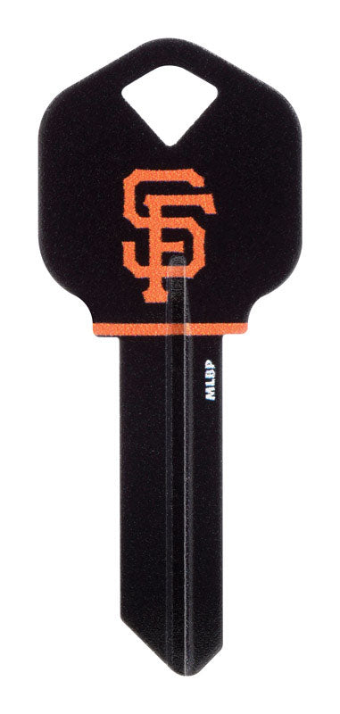 HILLMAN GROUP RSC, Hillman San Francisco Giants Painted Key House/Office Universal Key Blank Single (Pack of 6).