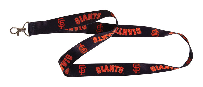 HILLMAN GROUP RSC, Hillman San Francisco Giants Polyester Silver Decorative Key Chain Lanyard (Pack of 6).