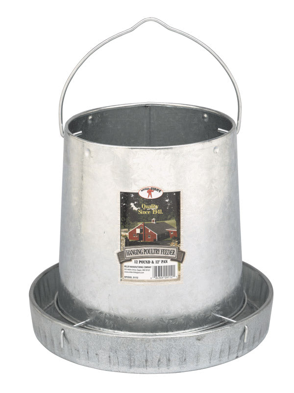 Little Giant Farm & Ag, Little Giant 12 lb Hanging Feeder For Poultry (Pack of 6)