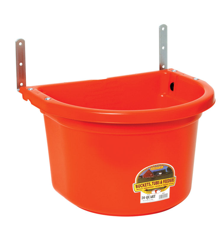 MILLER MANUFACTURING CO, Little Giant 20 qt Pail Red
