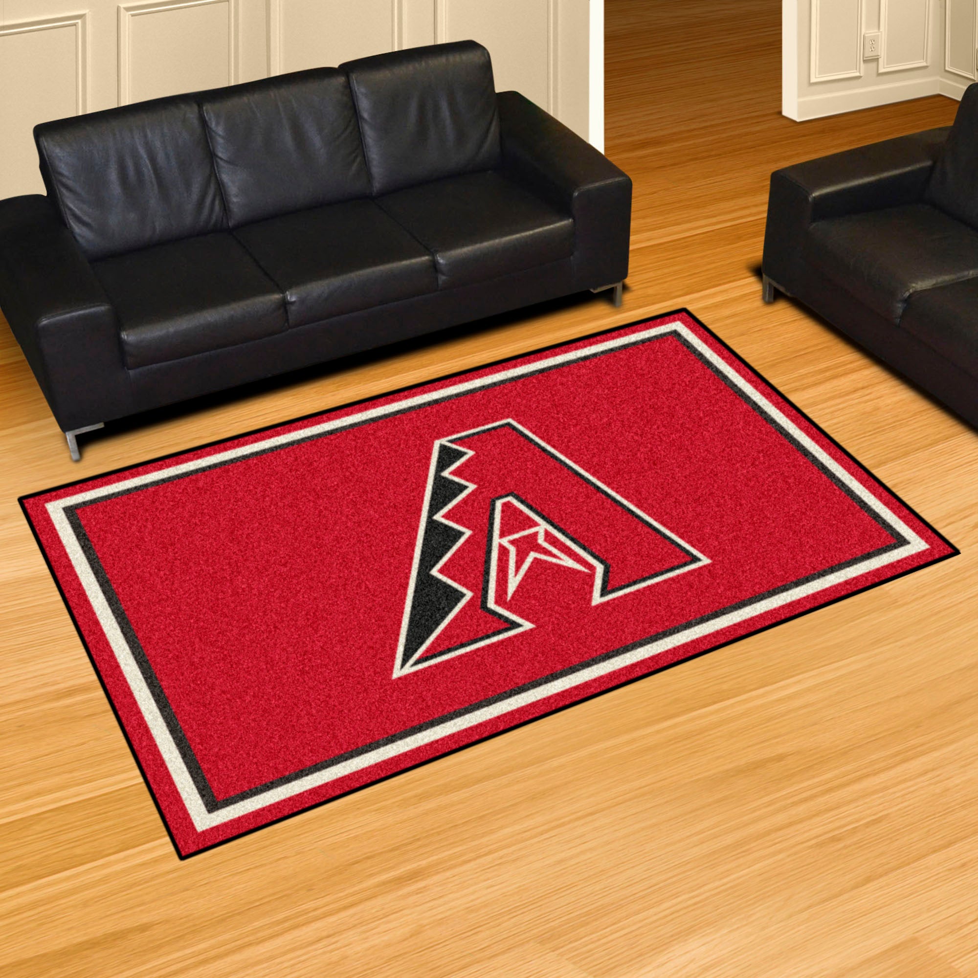 FANMATS, MLB - Arizona Diamondbacks 4ft. x 6ft. Plush Area Rug