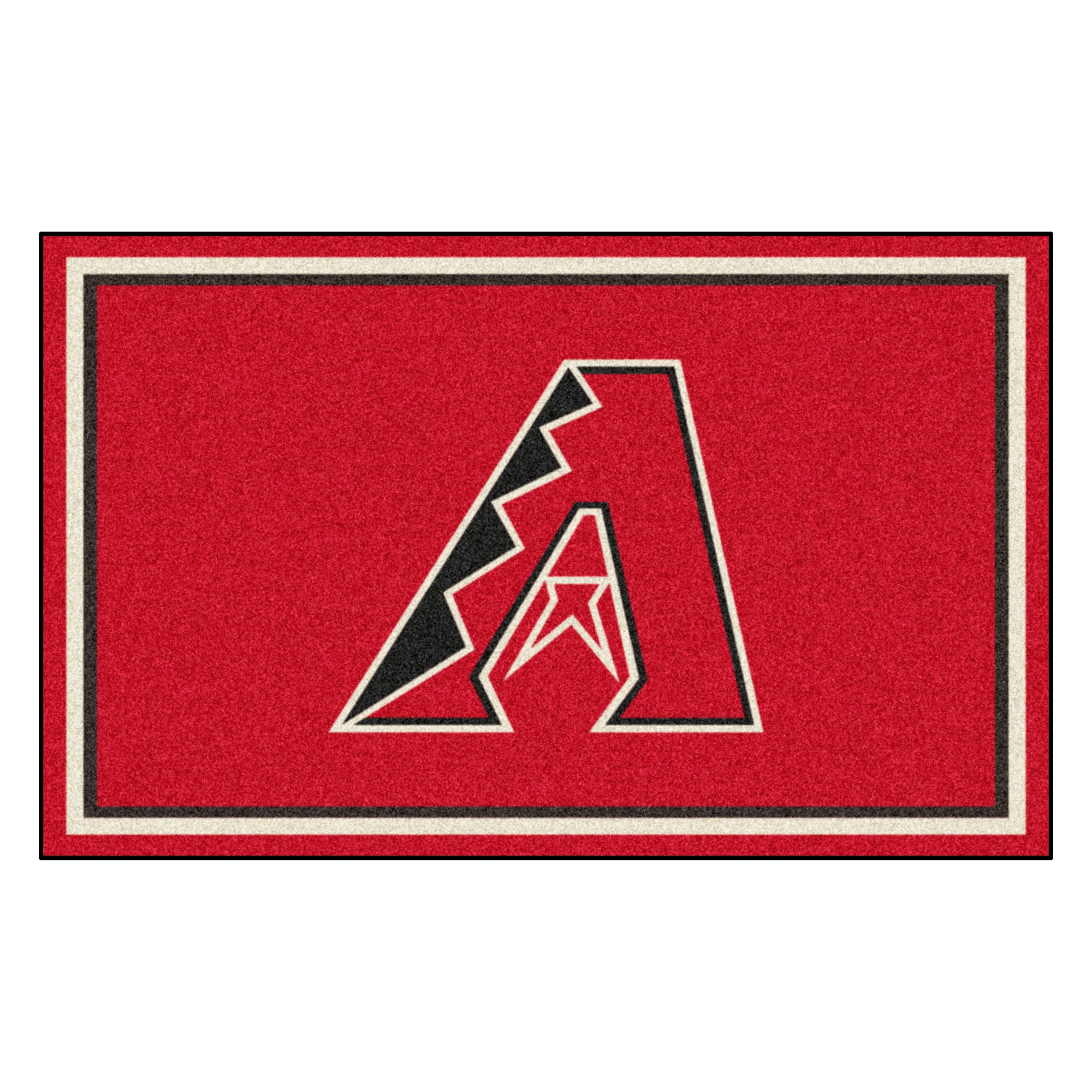 FANMATS, MLB - Arizona Diamondbacks 4ft. x 6ft. Plush Area Rug