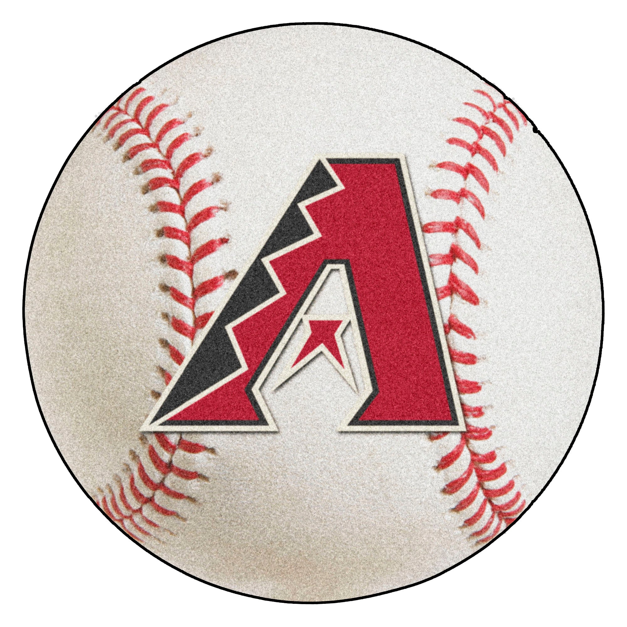 FANMATS, MLB - Arizona Diamondbacks Baseball Rug - 27in. Diameter