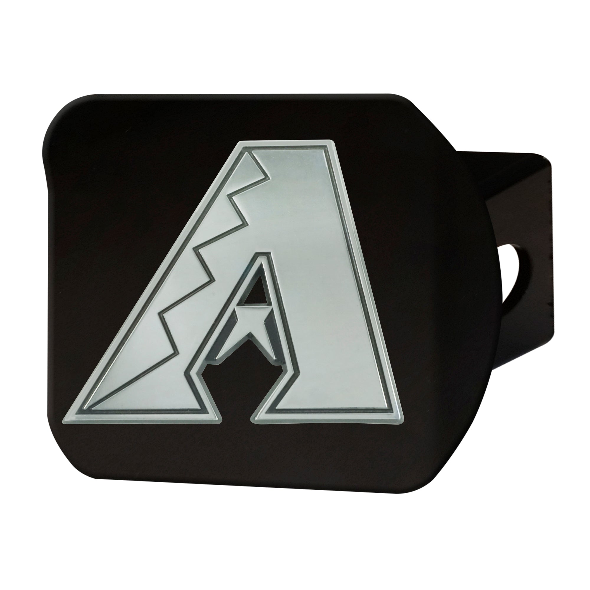 FANMATS, MLB - Arizona Diamondbacks Black Metal Hitch Cover