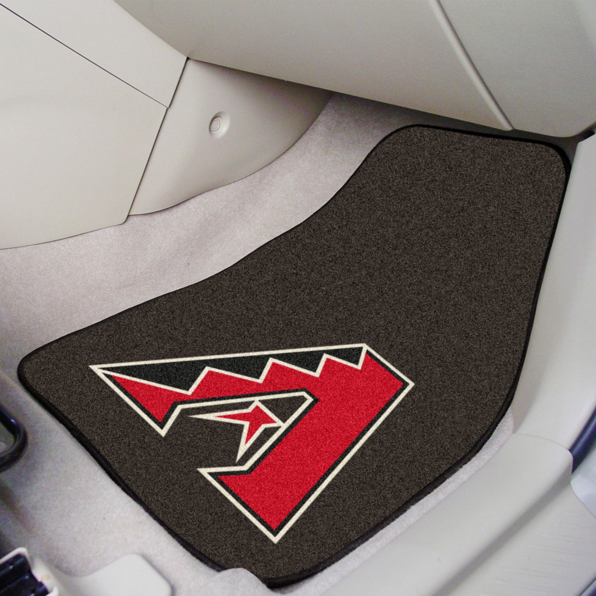 FANMATS, MLB - Arizona Diamondbacks Carpet Car Mat Set - 2 Pieces