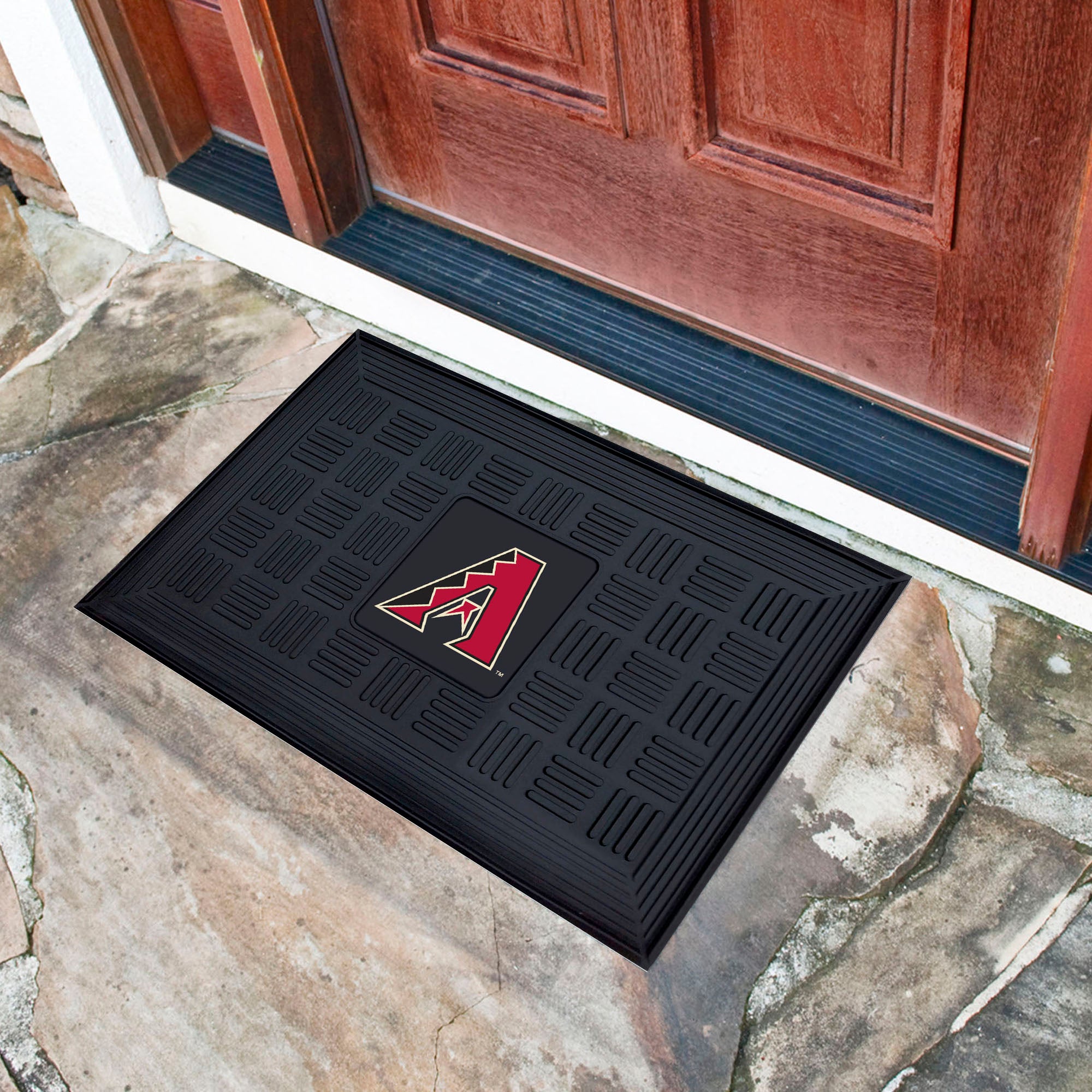 FANMATS, MLB - Arizona Diamondbacks Heavy Duty Door Mat - 19.5in. x 31in.