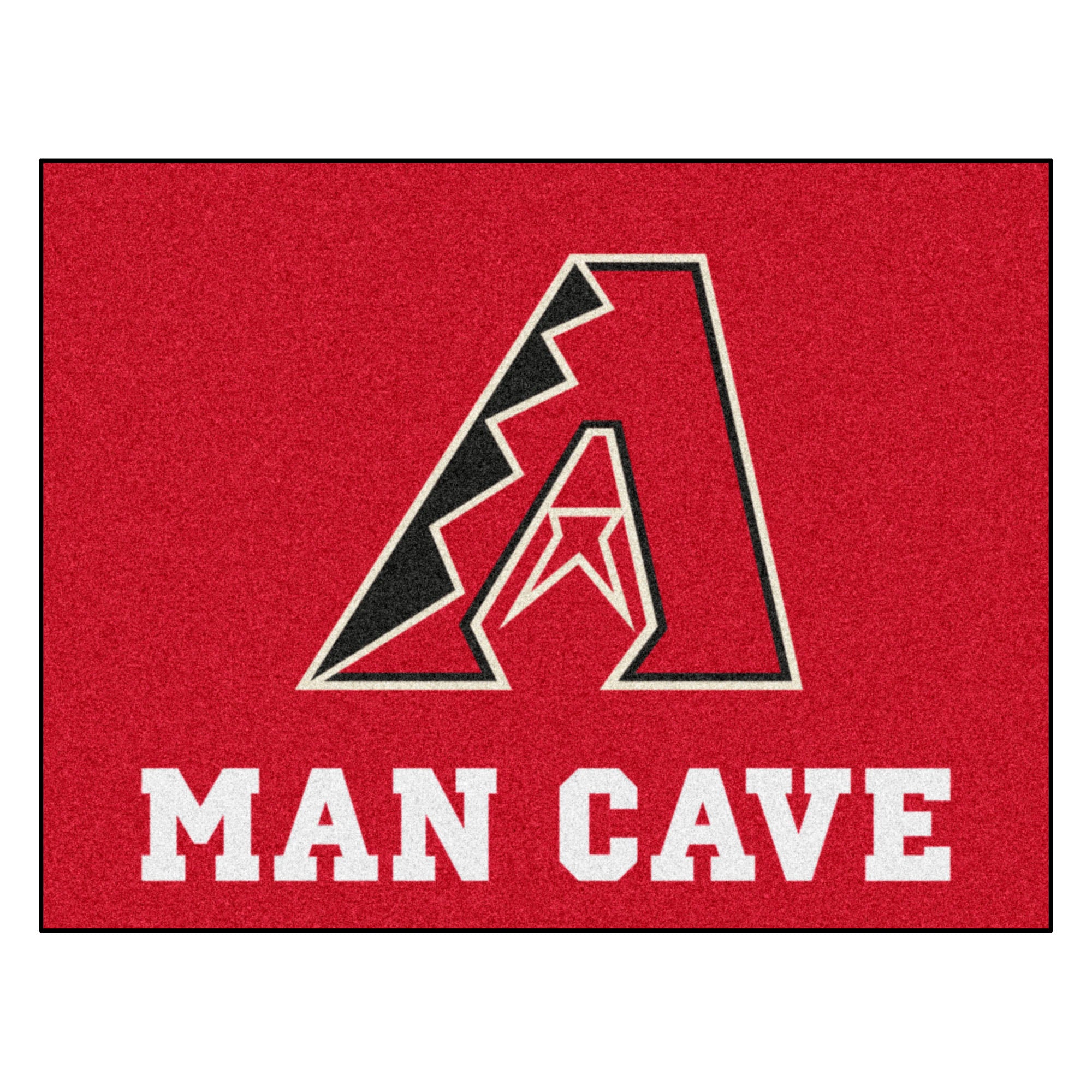 FANMATS, MLB - Arizona Diamondbacks Man Cave Rug - 34 in. x 42.5 in.