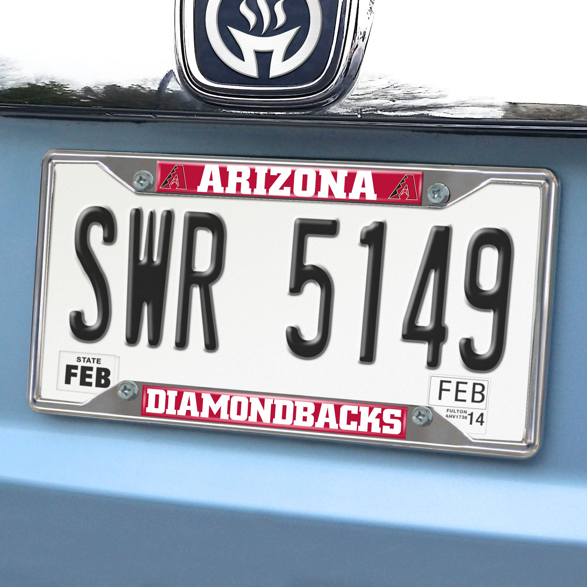 FANMATS, MLB - Arizona Diamondbacks Metal License Plate Frame