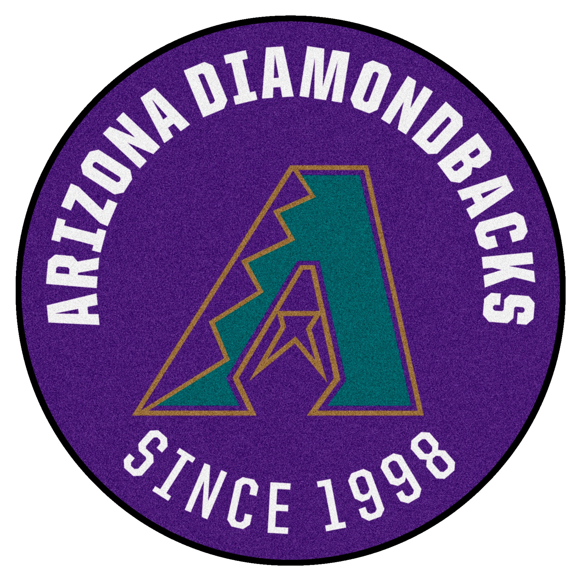 FANMATS, MLB - Arizona Diamondbacks Retro Collection Roundel Rug - 27in. Diameter - (1998)