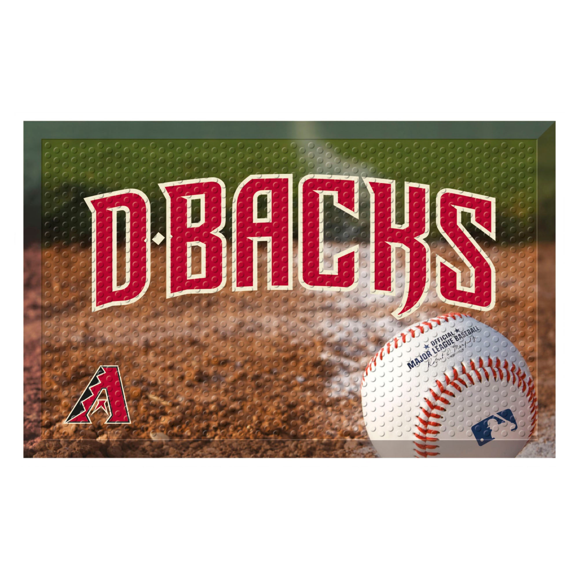 FANMATS, MLB - Arizona Diamondbacks Rubber Scraper Door Mat