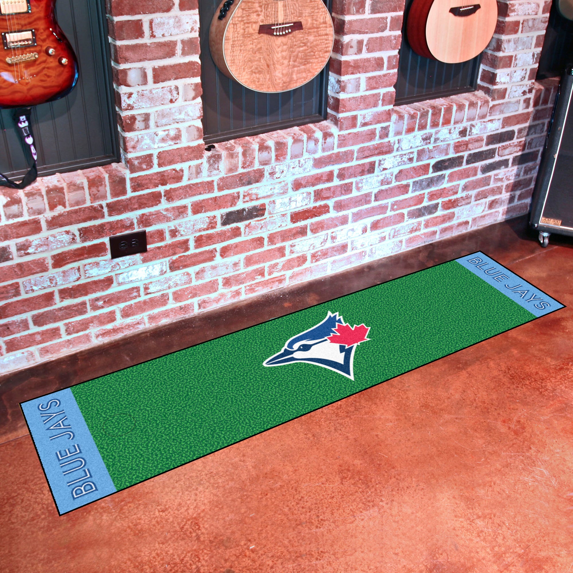 FANMATS, MLB - Toronto Blue Jays Light Blue Putting Green Mat - 1.5ft. x 6ft.