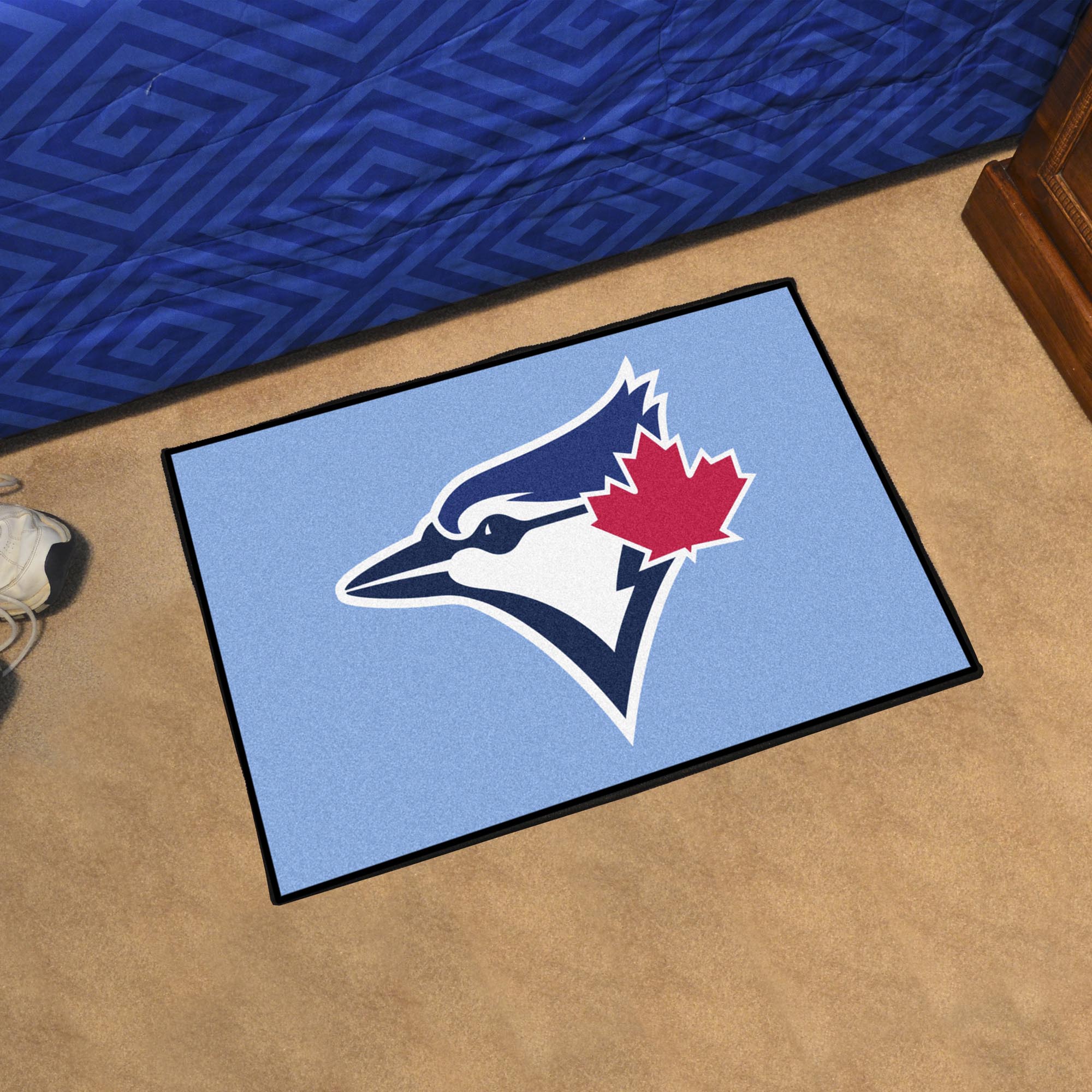 FANMATS, MLB - Toronto Blue Jays Light Blue Rug - 19in. x 30in.