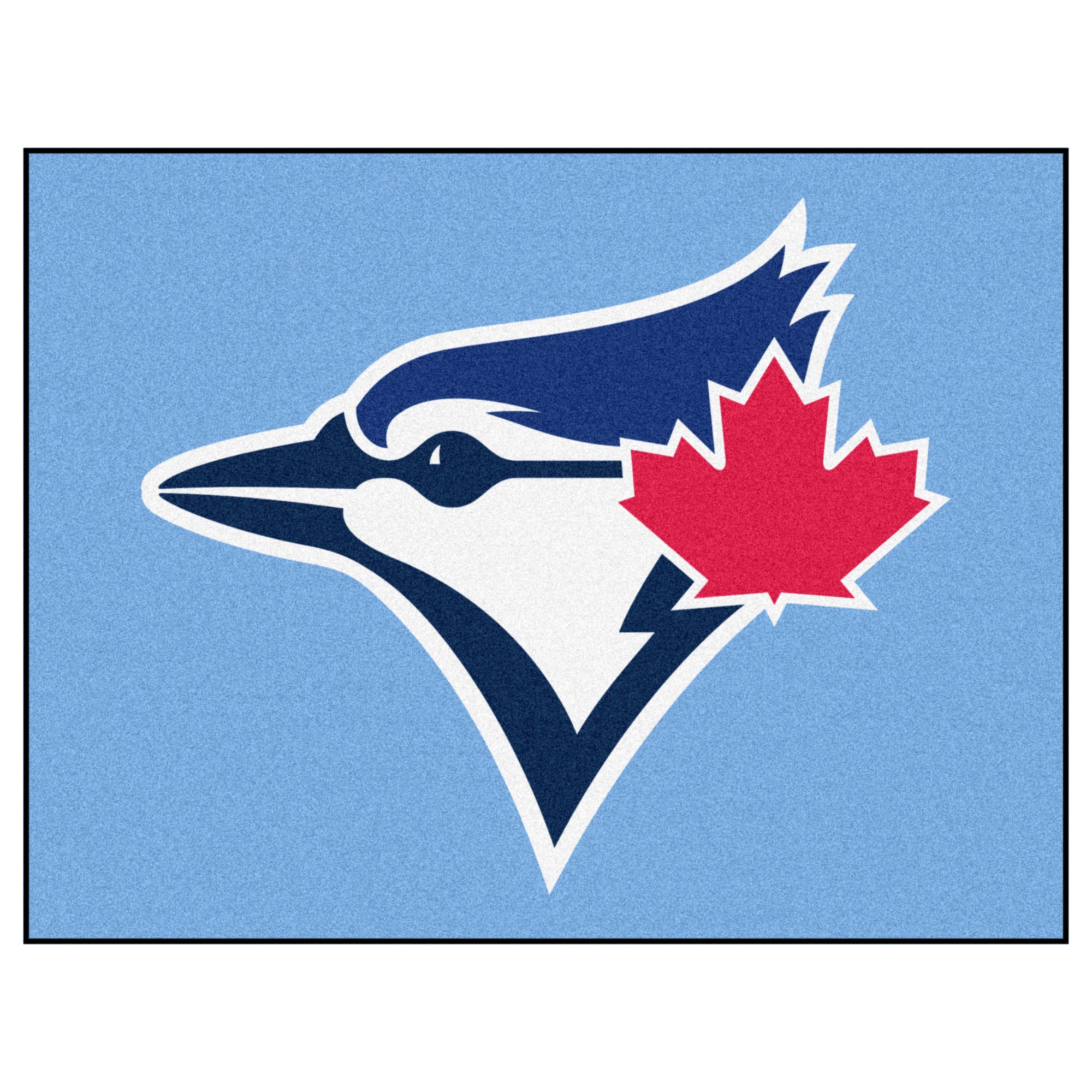 FANMATS, MLB - Toronto Blue Jays Light Blue Rug - 34 in. x 42.5 in.