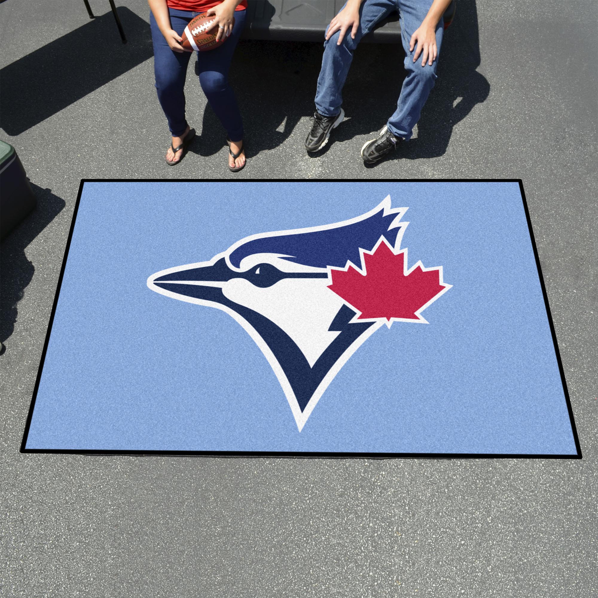 FANMATS, MLB - Toronto Blue Jays Light Blue Rug - 5ft. x 8ft.