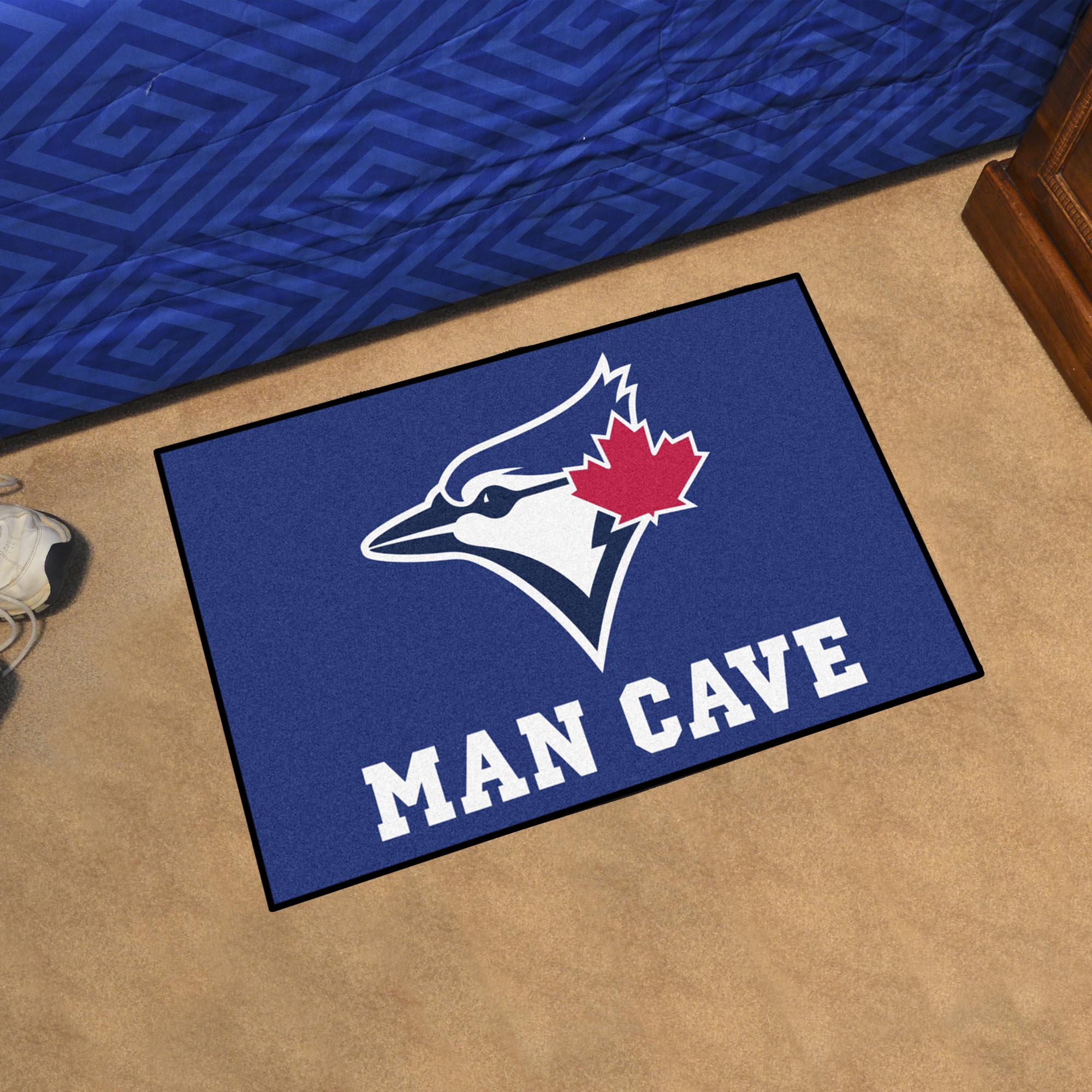 FANMATS, MLB - Toronto Blue Jays Man Cave Rug - 19in. x 30in.