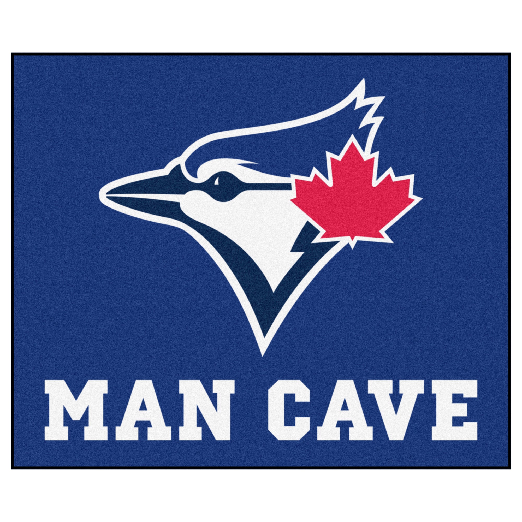 FANMATS, MLB - Toronto Blue Jays Man Cave Rug - 5ft. x 6ft.