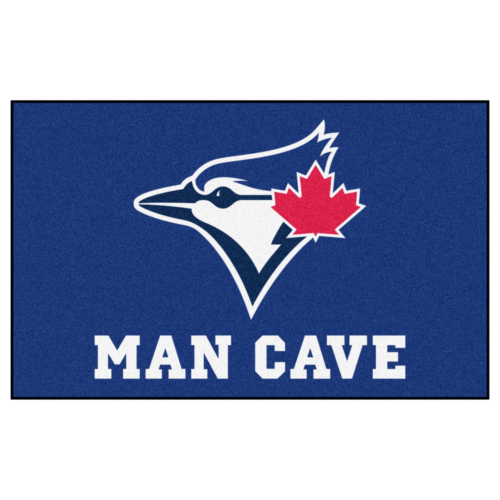 FANMATS, MLB - Toronto Blue Jays Man Cave Rug - 5ft. x 8 ft.