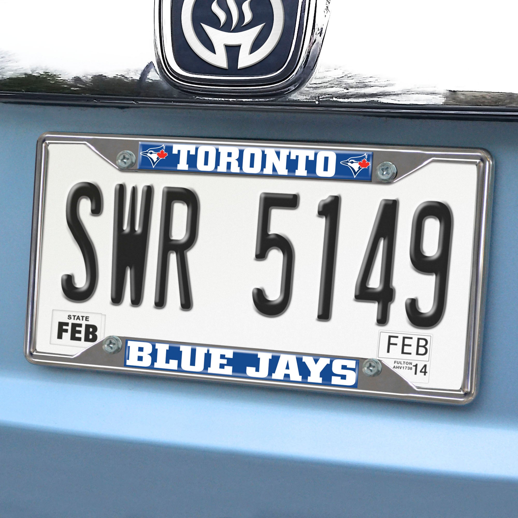 FANMATS, MLB - Toronto Blue Jays Metal License Plate Frame