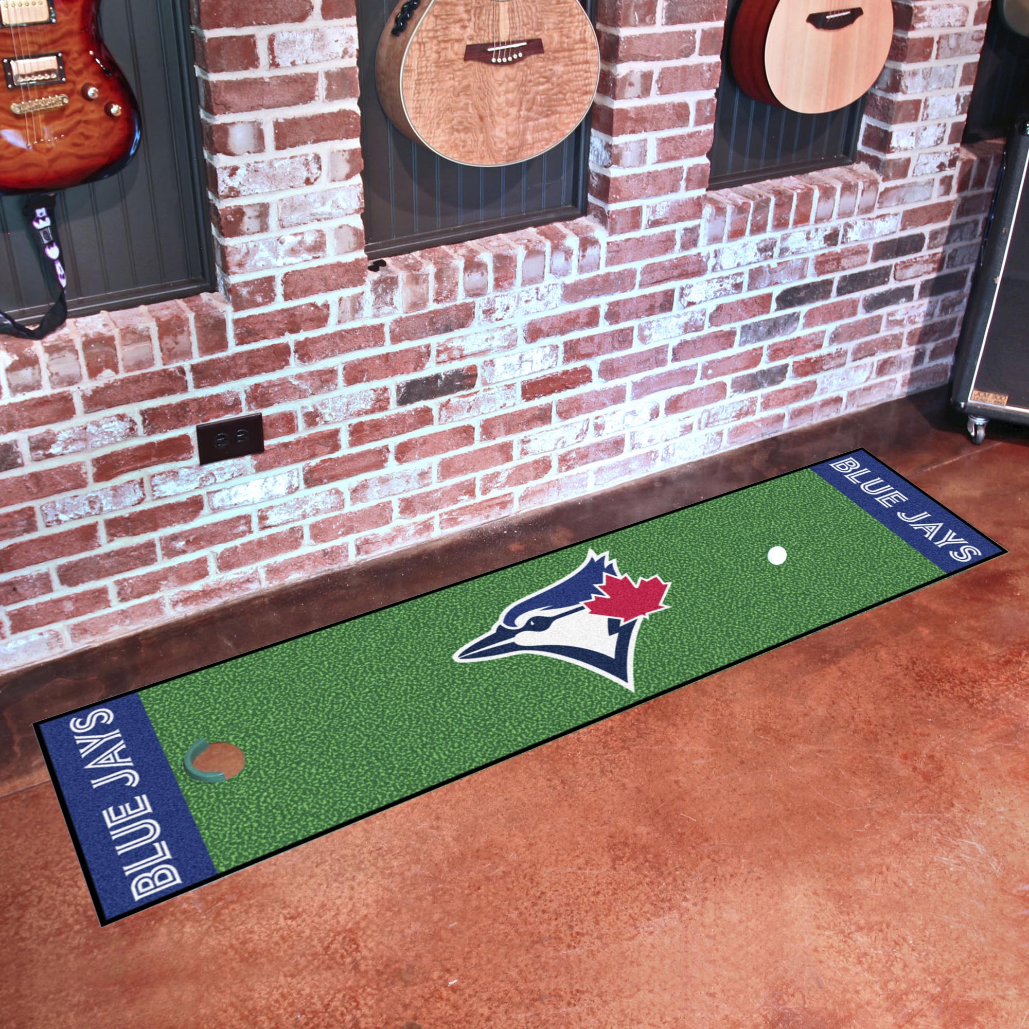 FANMATS, MLB - Toronto Blue Jays Putting Green Mat - 1.5ft. x 6ft.