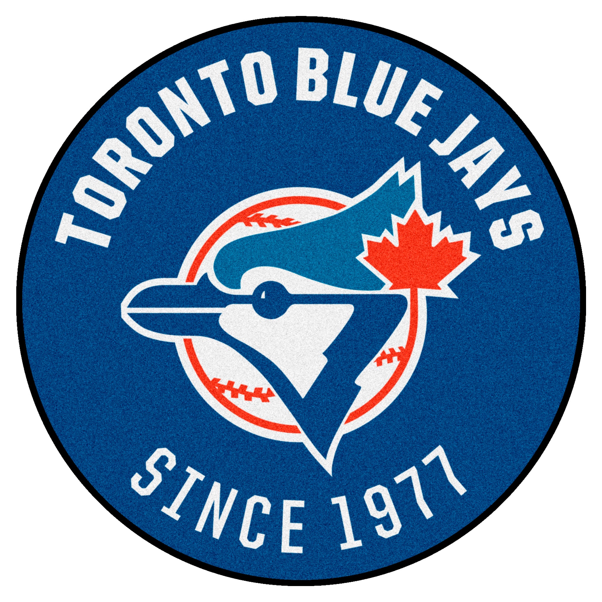 FANMATS, MLB - Toronto Blue Jays Retro Collection Roundel Rug - 27in. Diameter - (1993)