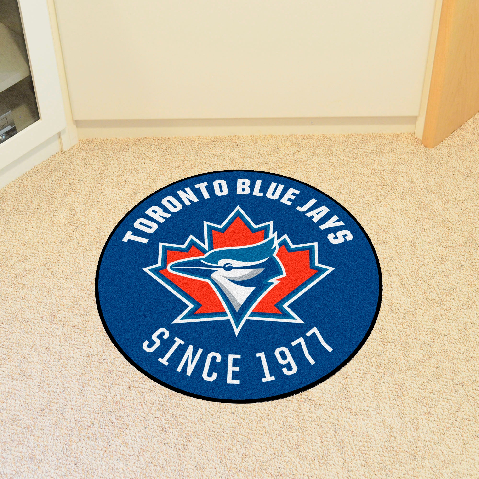 FANMATS, MLB - Toronto Blue Jays Retro Collection Roundel Rug - 27in. Diameter - (1997)