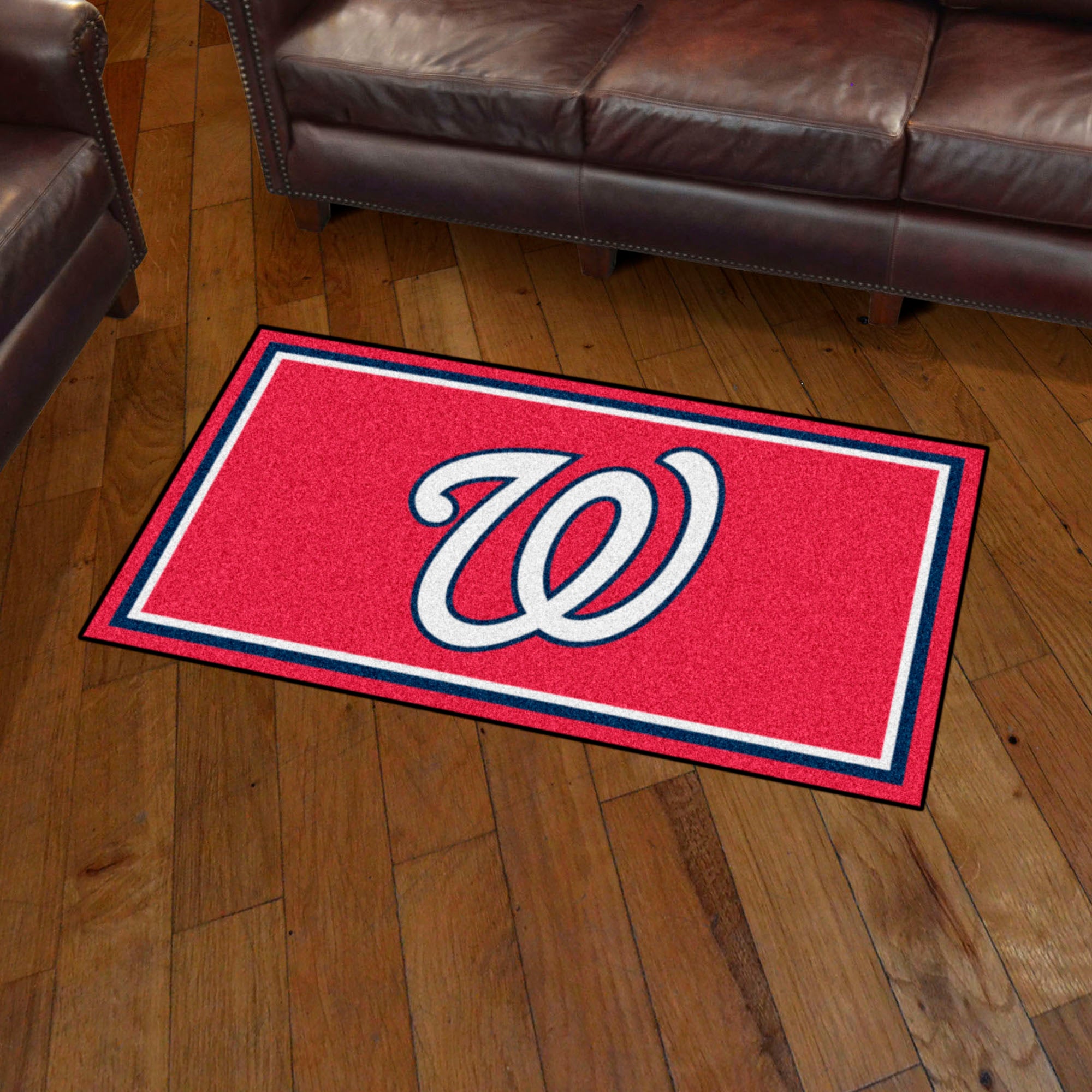 FANMATS, MLB - Washington Nationals 3ft. x 5ft. Plush Area Rug