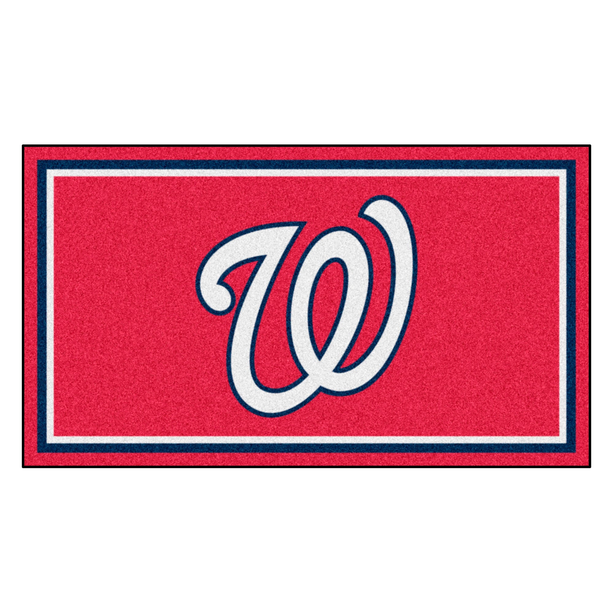 FANMATS, MLB - Washington Nationals 3ft. x 5ft. Plush Area Rug