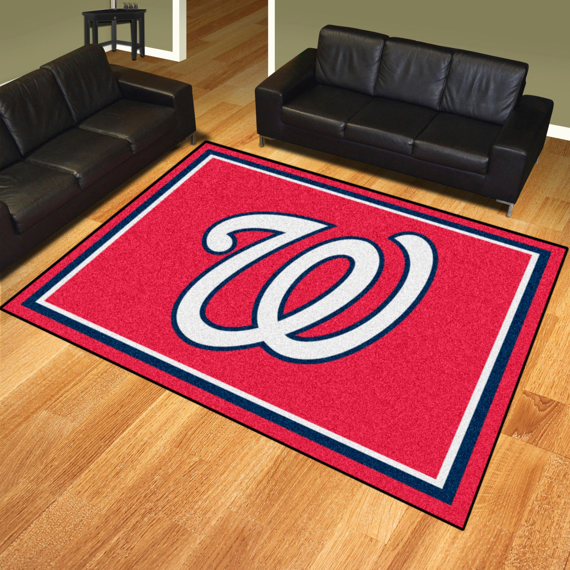 FANMATS, MLB - Washington Nationals 8ft. x 10 ft. Plush Area Rug