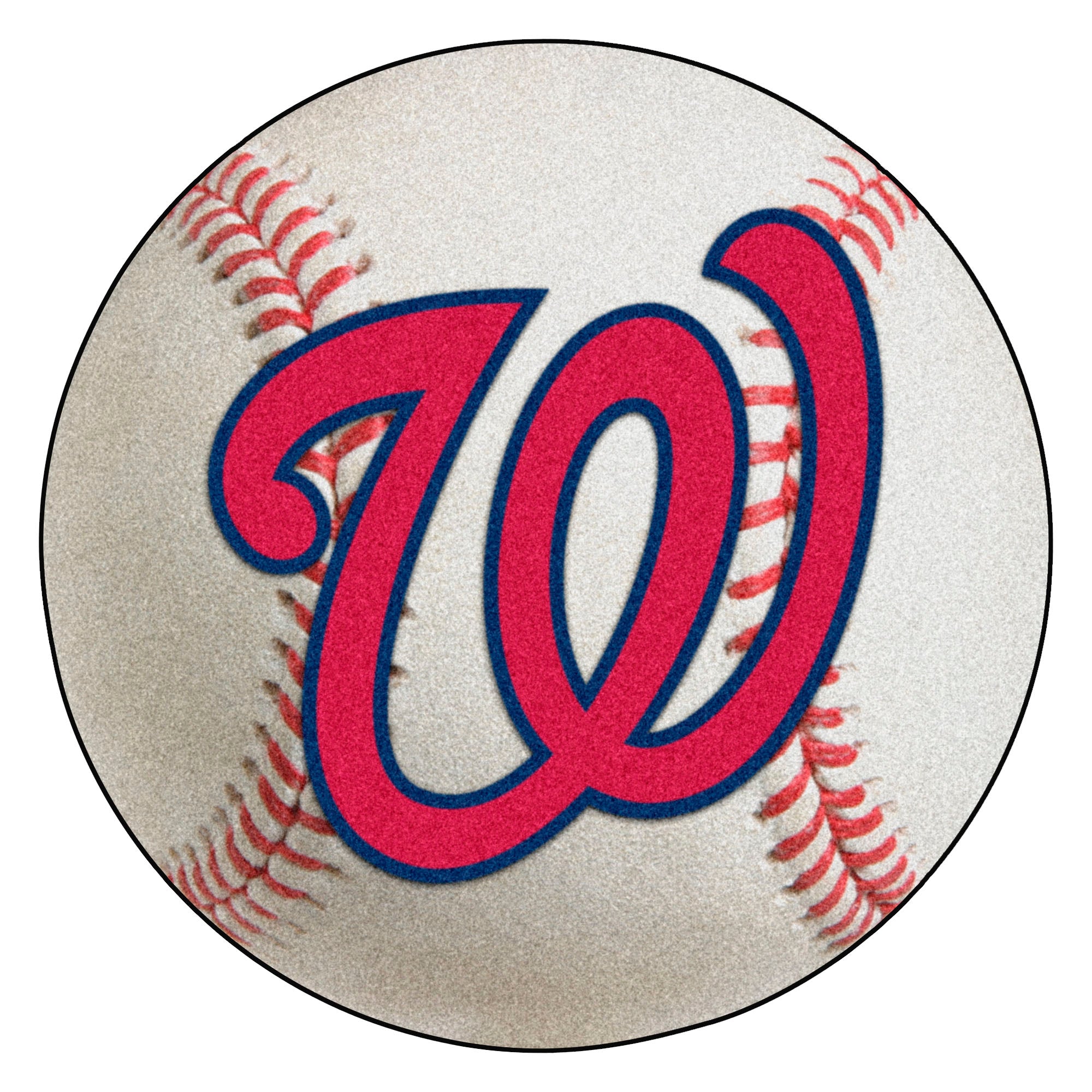 FANMATS, MLB - Washington Nationals Baseball Rug - 27in. Diameter