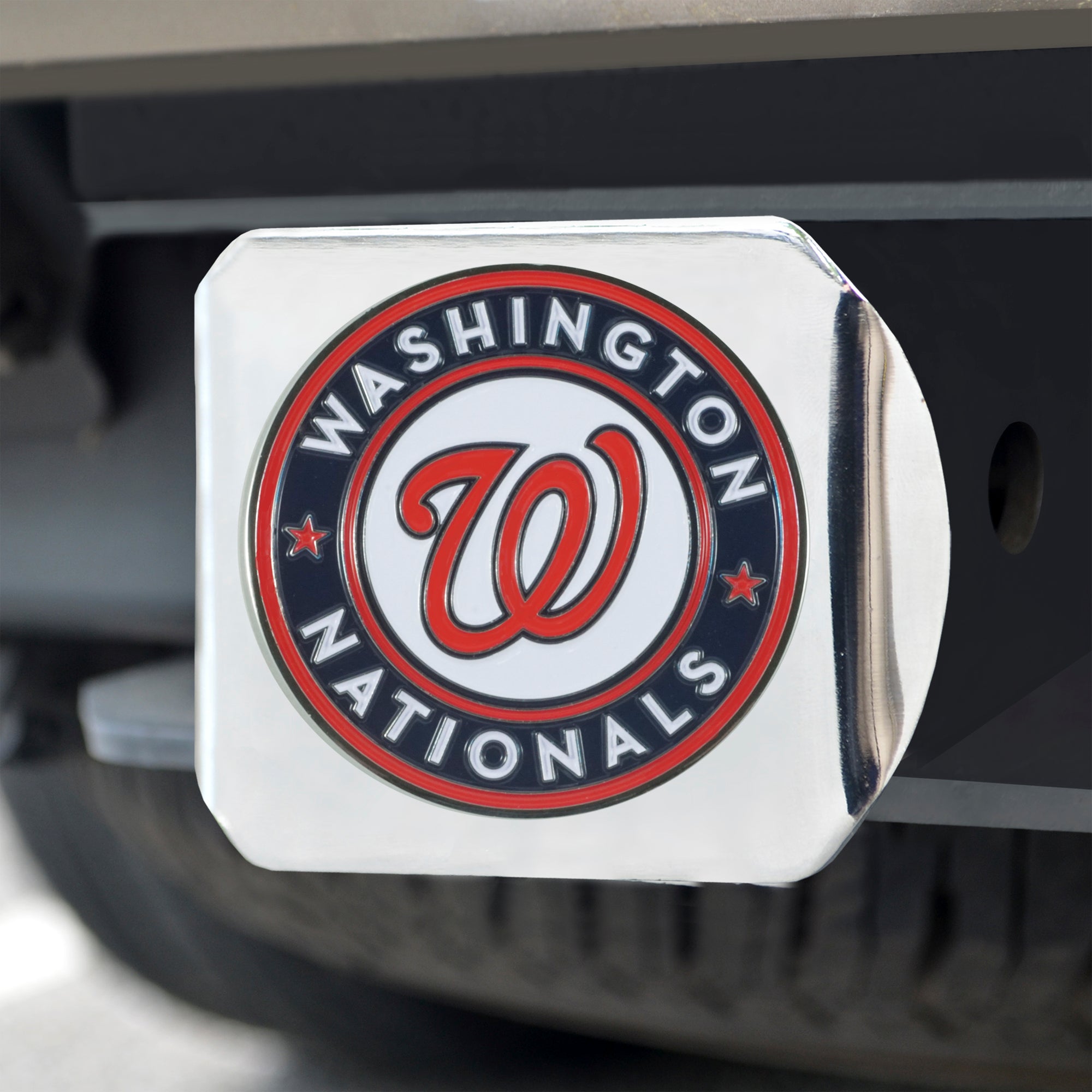FANMATS, MLB - Washington Nationals Hitch Cover - 3D Color Emblem