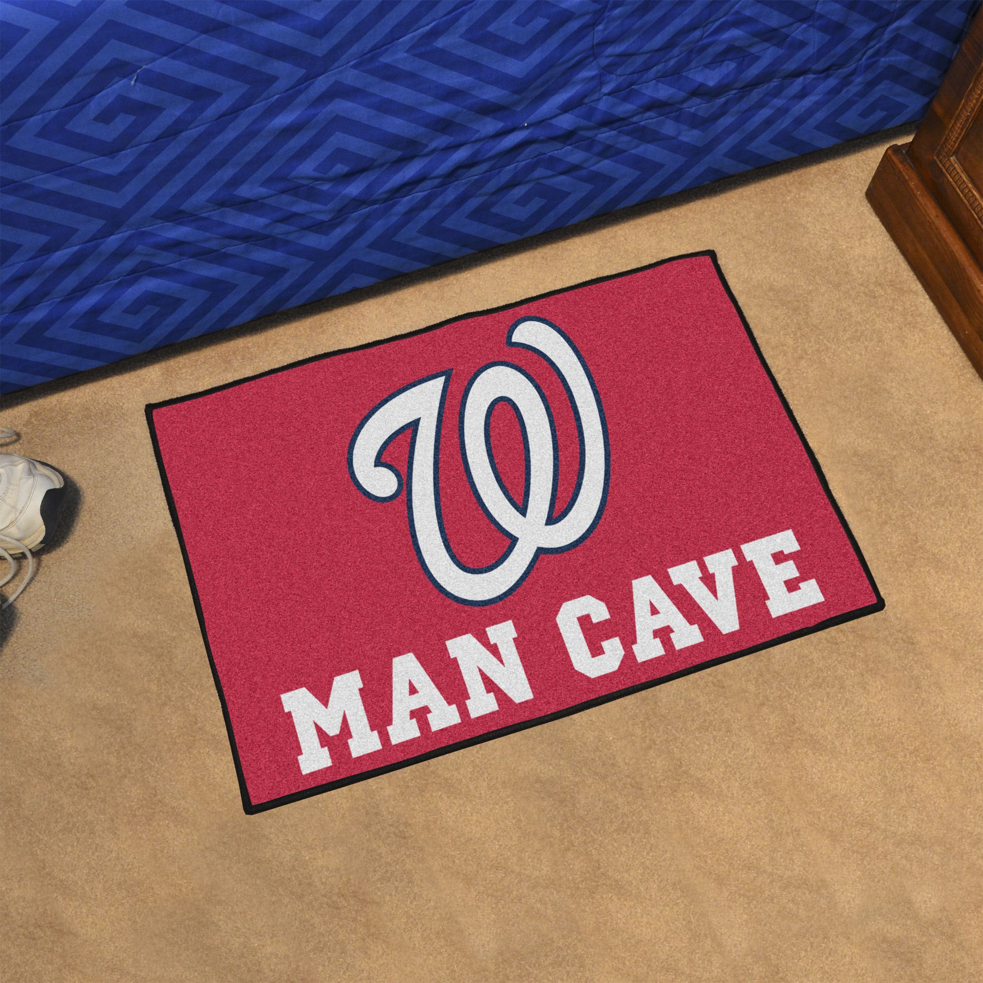 FANMATS, MLB - Washington Nationals Man Cave Rug - 19in. x 30in.