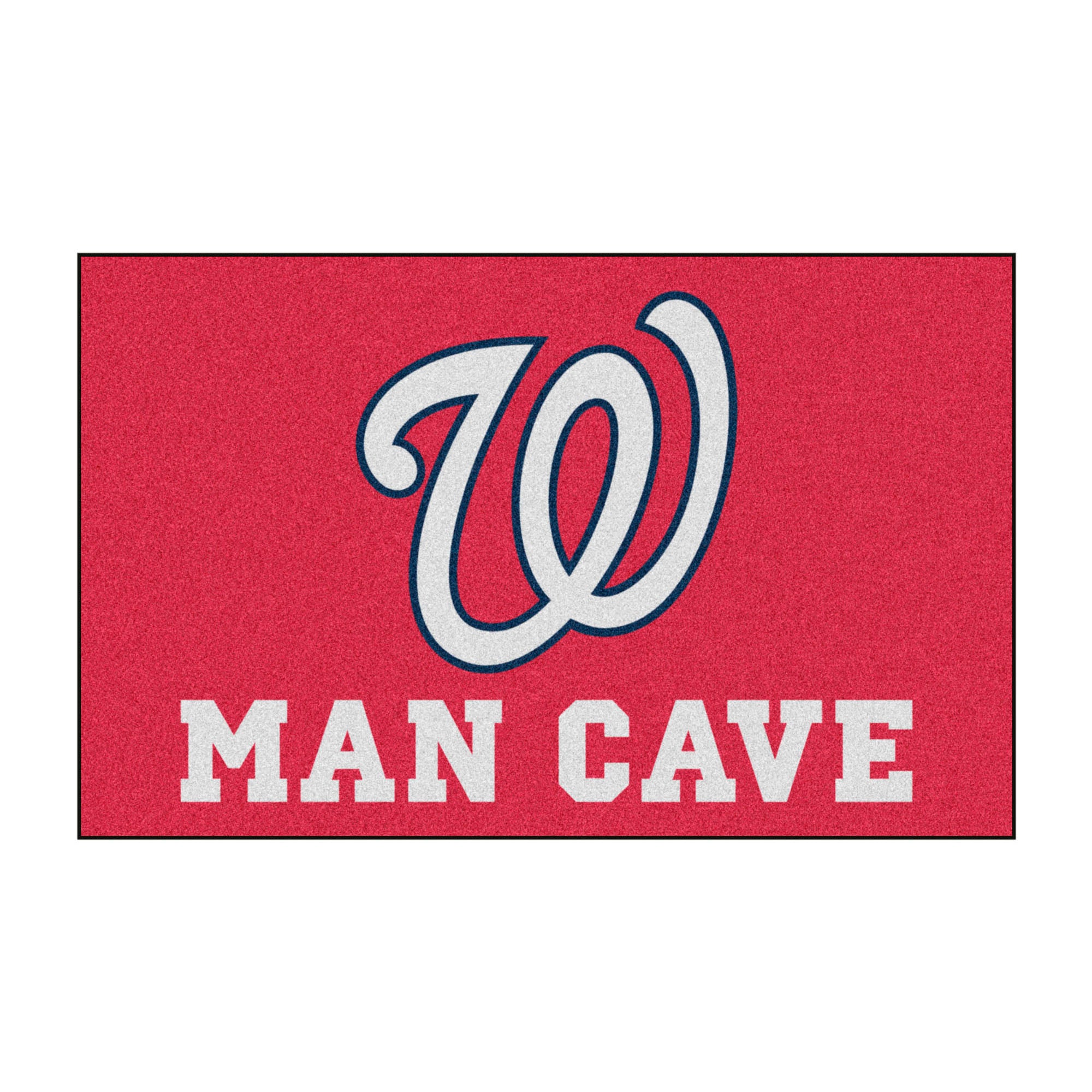 FANMATS, MLB - Washington Nationals Man Cave Rug - 5ft. x 8 ft.