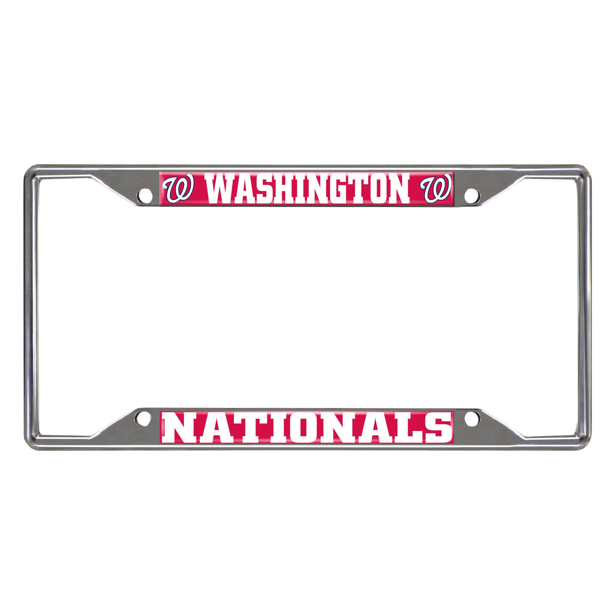 FANMATS, MLB - Washington Nationals Metal License Plate Frame