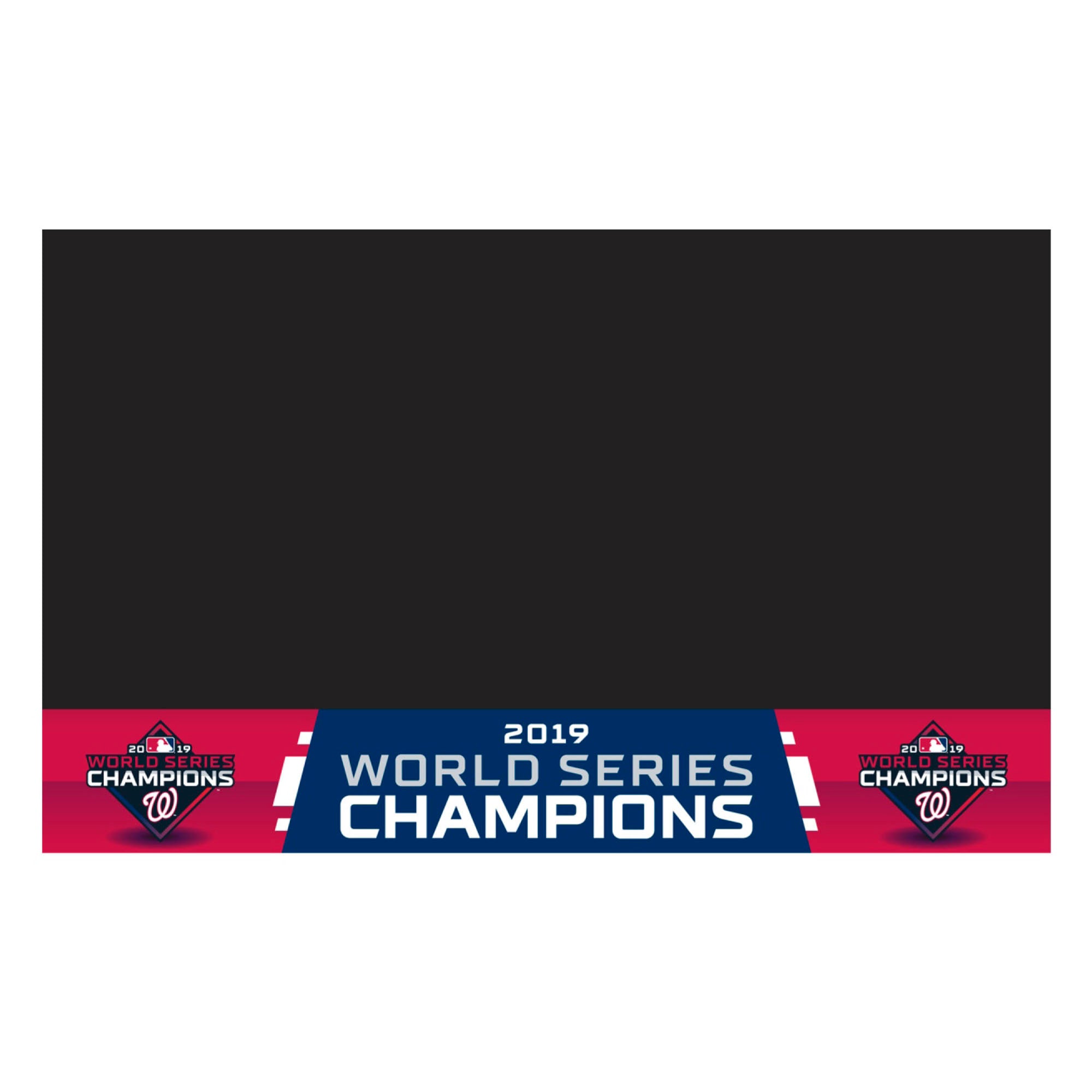 FANMATS, MLB - Washington Nationals World Series Champions Grill Mat - 26in. x 42in.