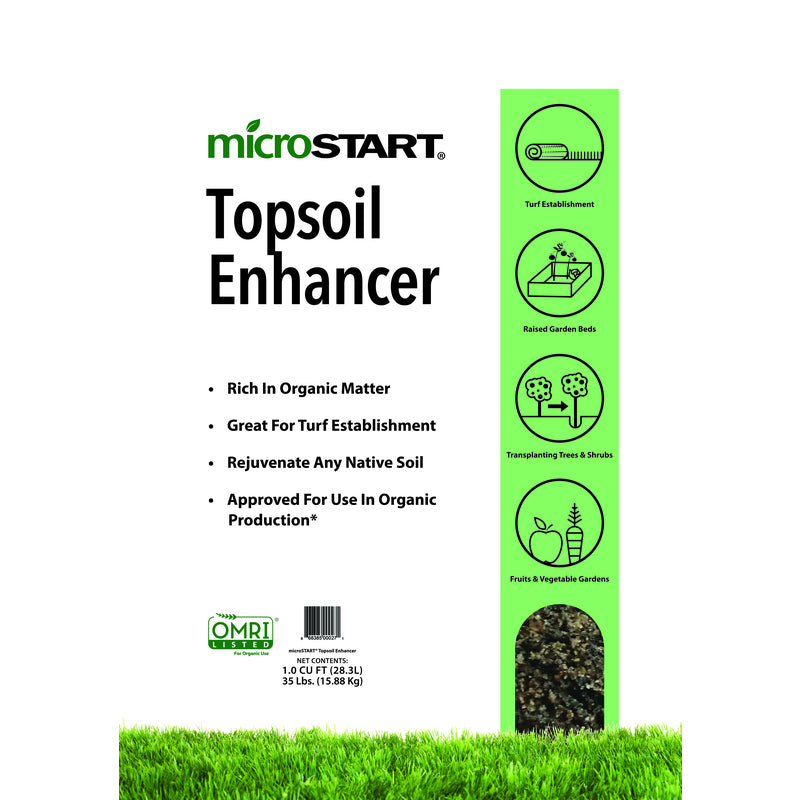 PERDUE FARMS INCORPORATED, MicroStart  Organic Topsoil Enhancer  1 cu. ft.