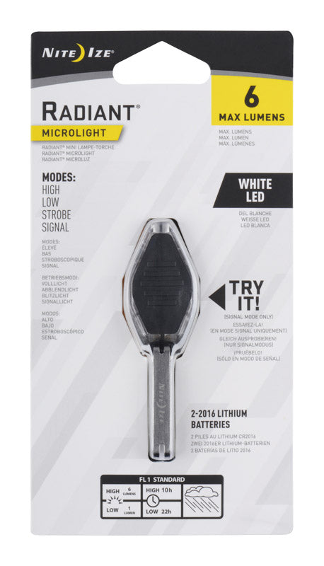 NITE IZE INC, Microlight 6Lumen White