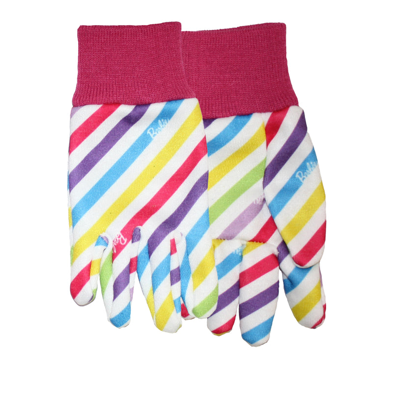 MIDWEST QUALITY GLOVES INC, MidWest Quality Gloves Mattel Barbie Youth Jersey Garden Gloves (Pack of 6)