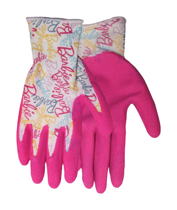 MidWest Quality Gloves, MidWest Quality Gloves Mattel Child's Outdoor Gardening Gloves Pink Youth 1 pair