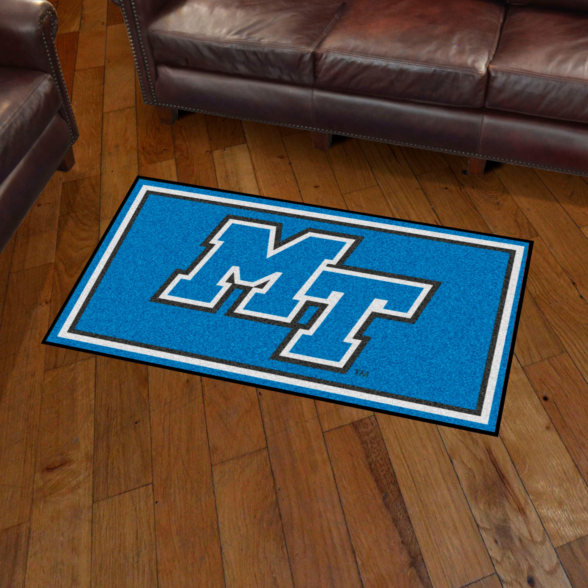 FANMATS, Middle Tennessee State University 3ft. x 5ft. Plush Area Rug