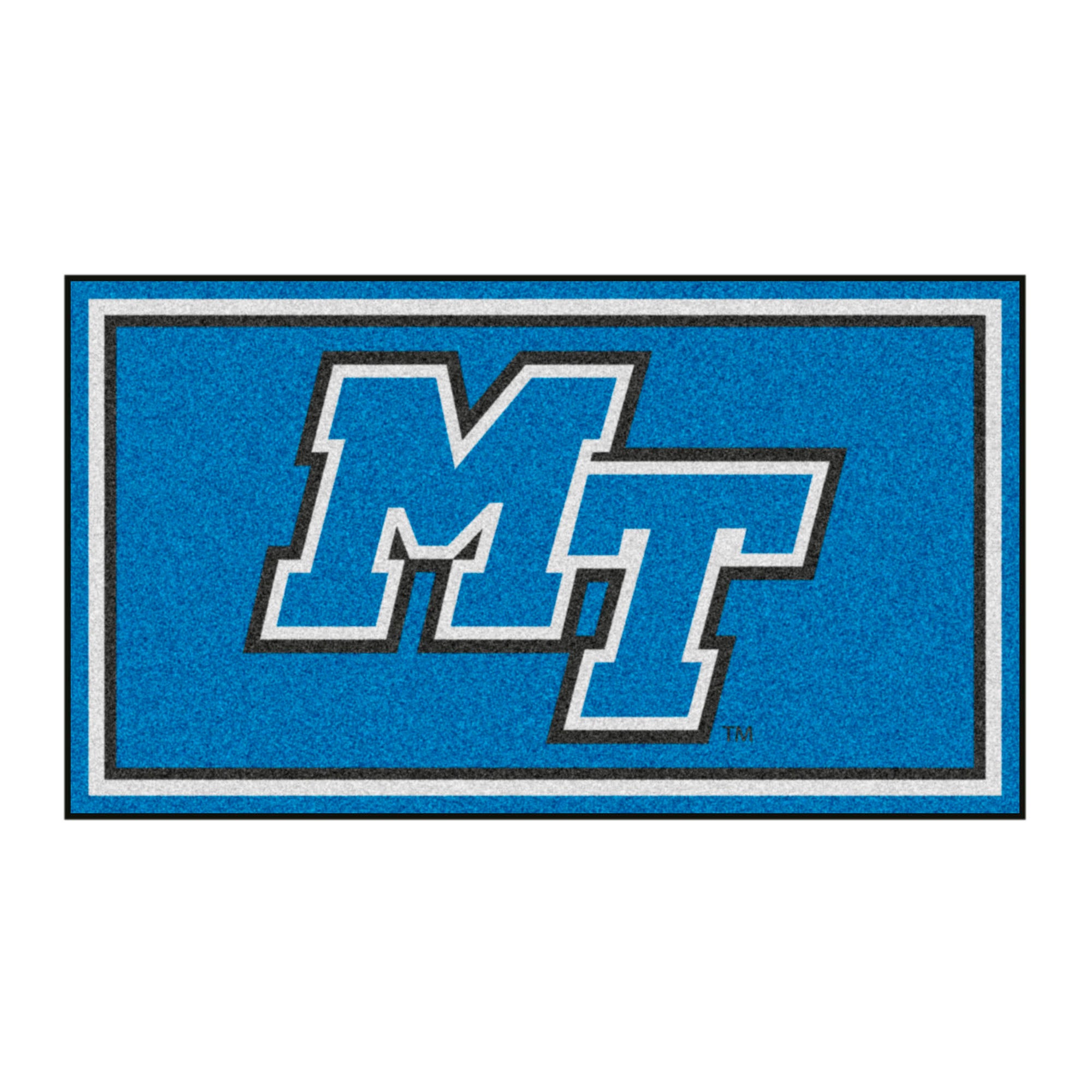FANMATS, Middle Tennessee State University 3ft. x 5ft. Plush Area Rug