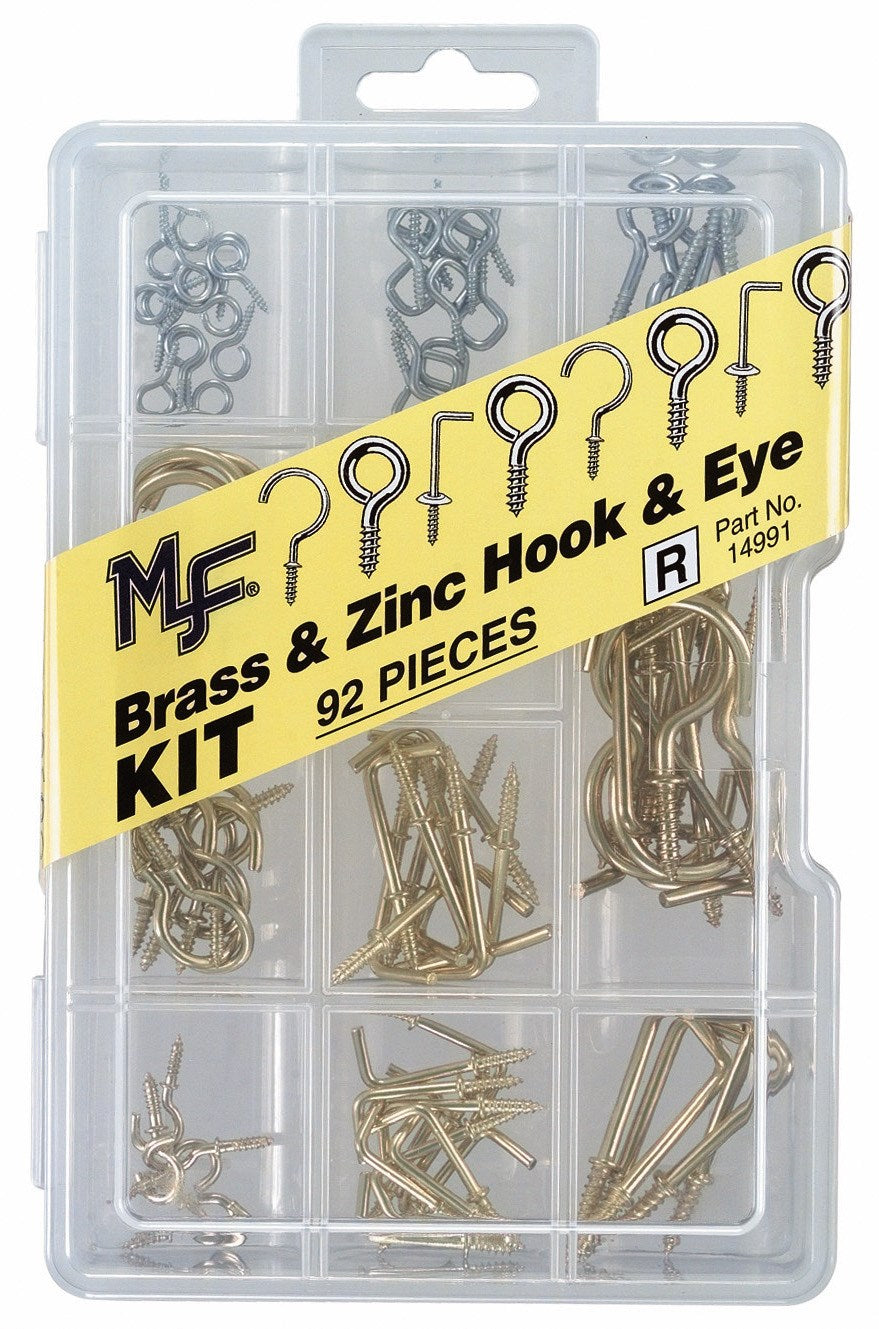 Midwest Fastener, Midwest Fastener 14991 Hook & Eye Assortment Kit