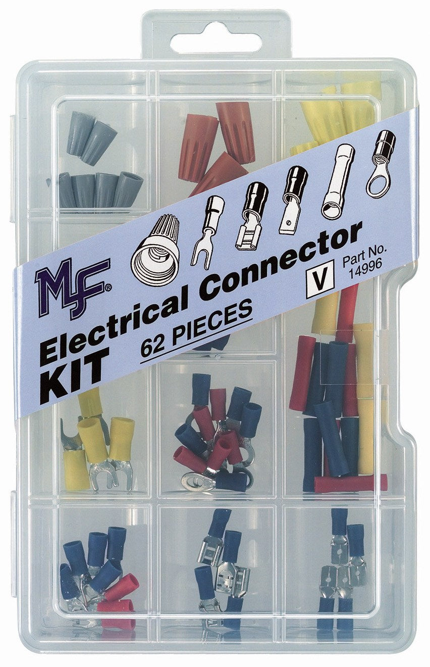 Midwest Fastener, Midwest Fastener 14996 Electrical Assortment Kit 62 Count