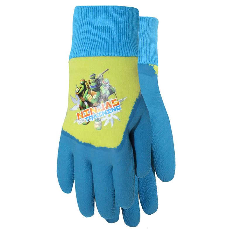 MIDWEST QUALITY GLOVES INC, Midwest Glove TM100T Toddler Ninja Turtles Kids Gripping Gloves (Pack of 6)