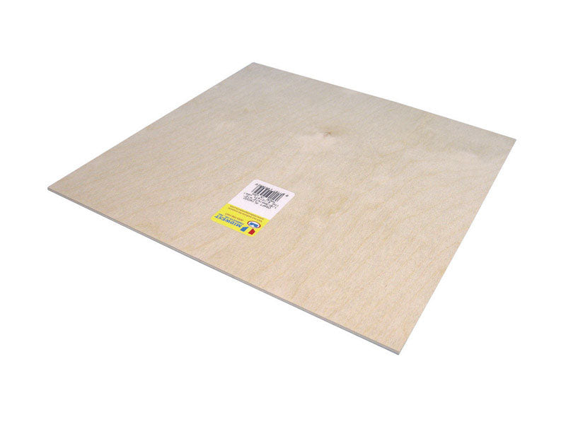 SAUNDERS MIDWEST LLC, Midwest Products 12 in. W x 12 in. L x 1/8 in. Plywood (Pack of 6)